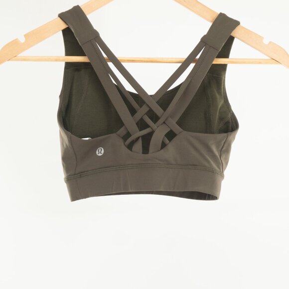 Lululemon Free To Be Elevated Bra *Light Support, DD/E Cup Army Green | 2 - Picture 5 of 9